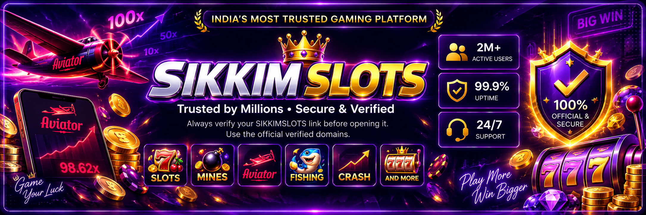 Sikkim Slots trusted gaming platform